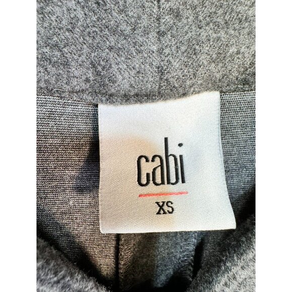 Cabi Womens Asymmetrical Zip Knit Jacket XS Gray - Picture 2 of 12